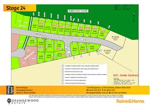 Grangewood Estate | Stage 24 - Plan - February 2022